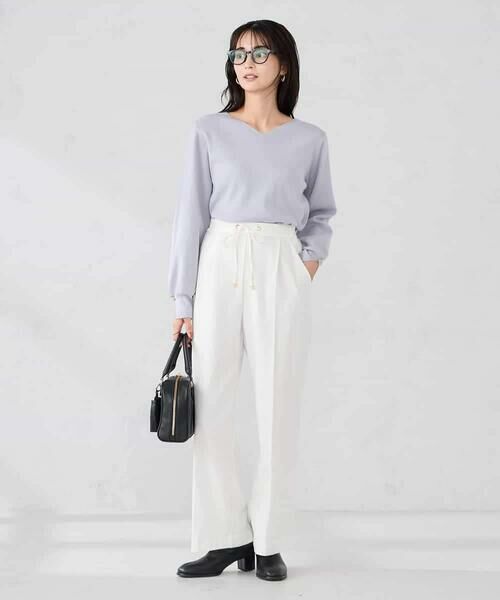 a.v.v / アー・ヴェ・ヴェ ニット・セーター | 【WEB限定】ゴールドボタンVネックニット | 詳細17