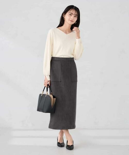 a.v.v / アー・ヴェ・ヴェ ニット・セーター | 【WEB限定】ゴールドボタンVネックニット | 詳細22