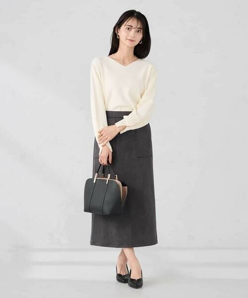 a.v.v / アー・ヴェ・ヴェ ニット・セーター | 【WEB限定】ゴールドボタンVネックニット | 詳細23