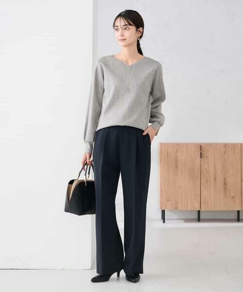 a.v.v / アー・ヴェ・ヴェ ニット・セーター | 【WEB限定】ゴールドボタンVネックニット | 詳細26