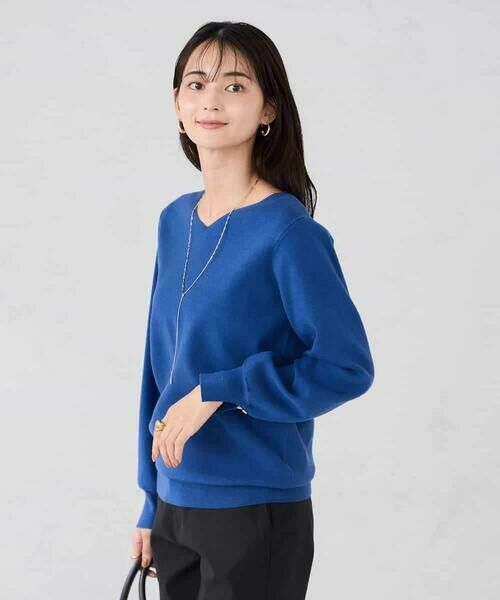 a.v.v / アー・ヴェ・ヴェ ニット・セーター | 【WEB限定】ゴールドボタンVネックニット | 詳細7