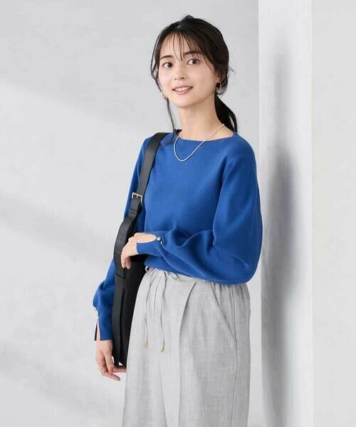 a.v.v / アー・ヴェ・ヴェ ニット・セーター | 【WEB限定】ゴールドボタンボートネックニット | 詳細10