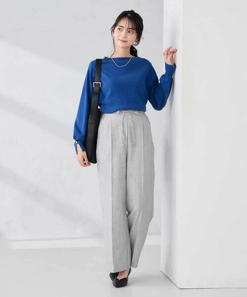 a.v.v / アー・ヴェ・ヴェ ニット・セーター | 【WEB限定】ゴールドボタンボートネックニット | 詳細11