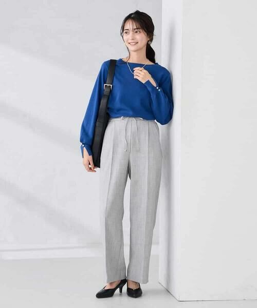 a.v.v / アー・ヴェ・ヴェ ニット・セーター | 【WEB限定】ゴールドボタンボートネックニット | 詳細12