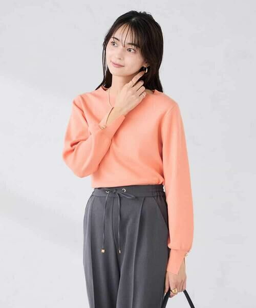 a.v.v / アー・ヴェ・ヴェ ニット・セーター | 【WEB限定】ゴールドボタンボートネックニット | 詳細2