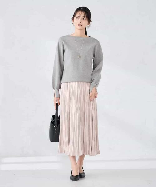 a.v.v / アー・ヴェ・ヴェ ニット・セーター | 【WEB限定】ゴールドボタンボートネックニット | 詳細30