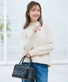 a.v.v / アー・ヴェ・ヴェ ニット・セーター | 【WEB限定】クロップドバックスリットニット