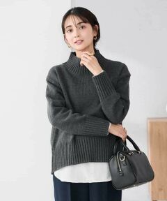 a.v.v / アー・ヴェ・ヴェ ニット・セーター | 【WEB限定】クロップドバックスリットニット