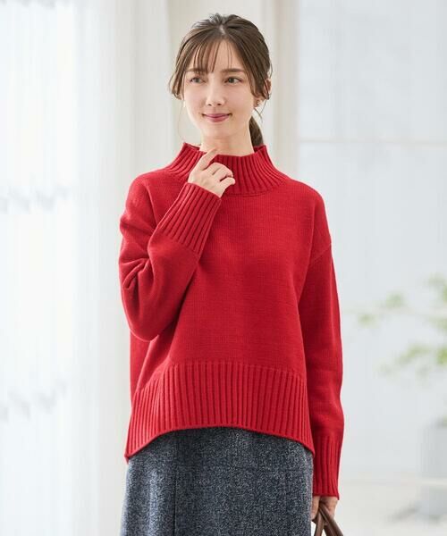 a.v.v / アー・ヴェ・ヴェ ニット・セーター | 【WEB限定】クロップドバックスリットニット | 詳細1