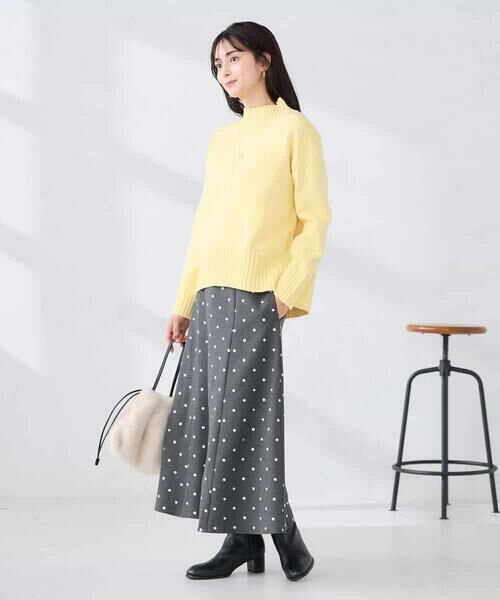 a.v.v / アー・ヴェ・ヴェ ニット・セーター | 【WEB限定】クロップドバックスリットニット | 詳細10