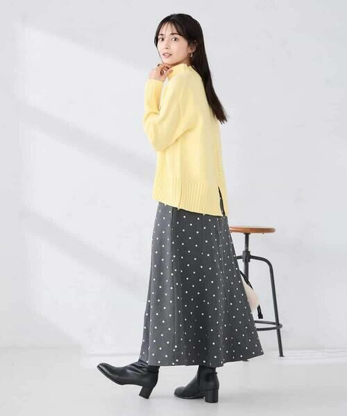 a.v.v / アー・ヴェ・ヴェ ニット・セーター | 【WEB限定】クロップドバックスリットニット | 詳細12