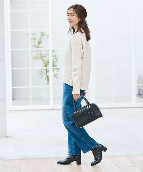 a.v.v / アー・ヴェ・ヴェ ニット・セーター | 【WEB限定】クロップドバックスリットニット | 詳細26