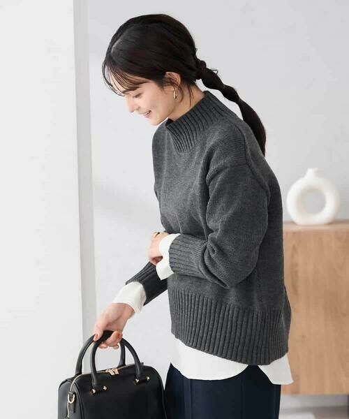 a.v.v / アー・ヴェ・ヴェ ニット・セーター | 【WEB限定】クロップドバックスリットニット | 詳細27
