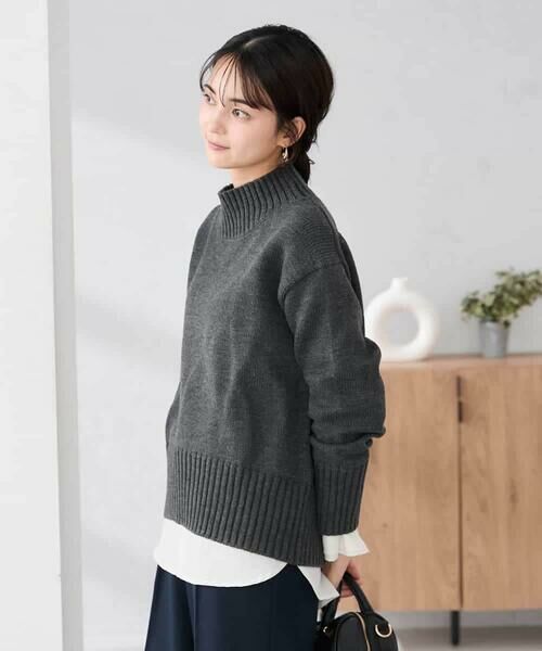 a.v.v / アー・ヴェ・ヴェ ニット・セーター | 【WEB限定】クロップドバックスリットニット | 詳細28