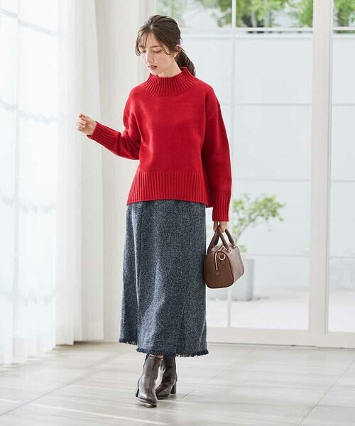 a.v.v / アー・ヴェ・ヴェ ニット・セーター | 【WEB限定】クロップドバックスリットニット | 詳細4