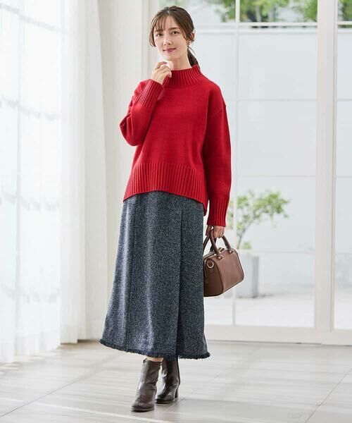 a.v.v / アー・ヴェ・ヴェ ニット・セーター | 【WEB限定】クロップドバックスリットニット | 詳細5