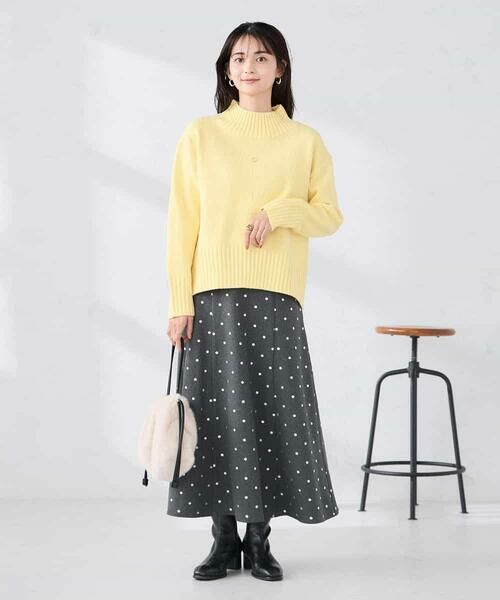 a.v.v / アー・ヴェ・ヴェ ニット・セーター | 【WEB限定】クロップドバックスリットニット | 詳細8