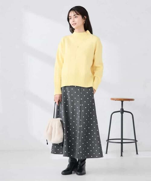 a.v.v / アー・ヴェ・ヴェ ニット・セーター | 【WEB限定】クロップドバックスリットニット | 詳細9