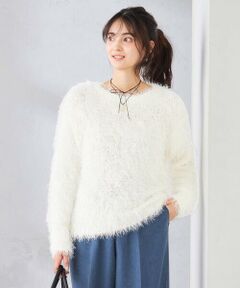 a.v.v / アー・ヴェ・ヴェ ニット・セーター | ラメフェザーニット