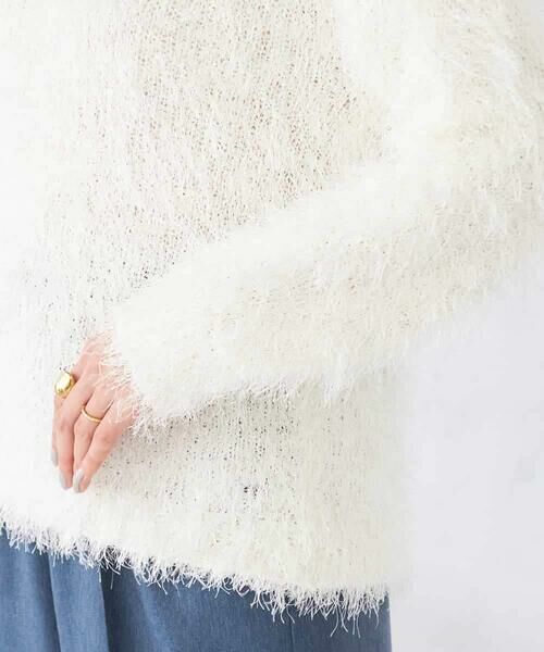 a.v.v / アー・ヴェ・ヴェ ニット・セーター | ラメフェザーニット | 詳細15