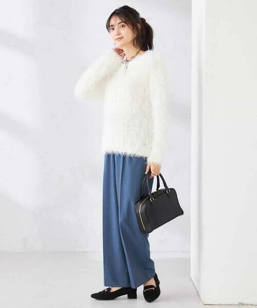 a.v.v / アー・ヴェ・ヴェ ニット・セーター | ラメフェザーニット | 詳細6