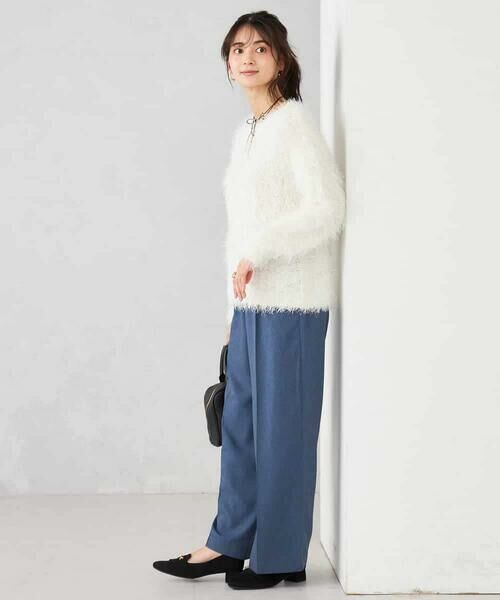 a.v.v / アー・ヴェ・ヴェ ニット・セーター | ラメフェザーニット | 詳細9