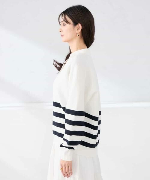 a.v.v / アー・ヴェ・ヴェ ニット・セーター | ヘンリーネックボーダーニット | 詳細22