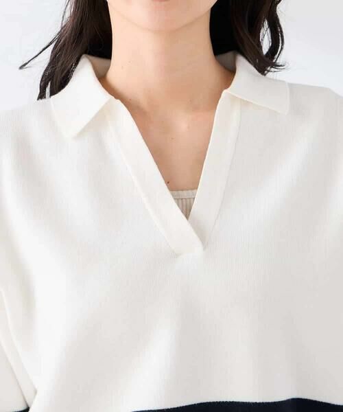 a.v.v / アー・ヴェ・ヴェ ニット・セーター | ヘンリーネックボーダーニット | 詳細24