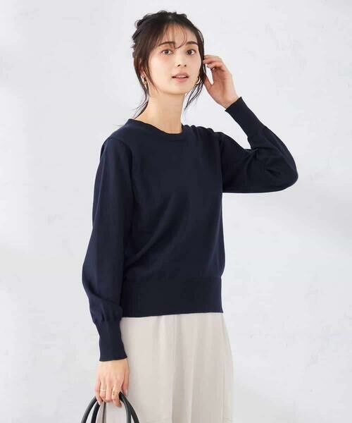 a.v.v / アー・ヴェ・ヴェ ニット・セーター | 【2WAY】レース衿付ニットプルオーバー | 詳細12