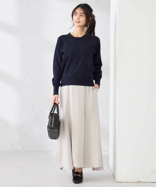 a.v.v / アー・ヴェ・ヴェ ニット・セーター | 【2WAY】レース衿付ニットプルオーバー | 詳細9