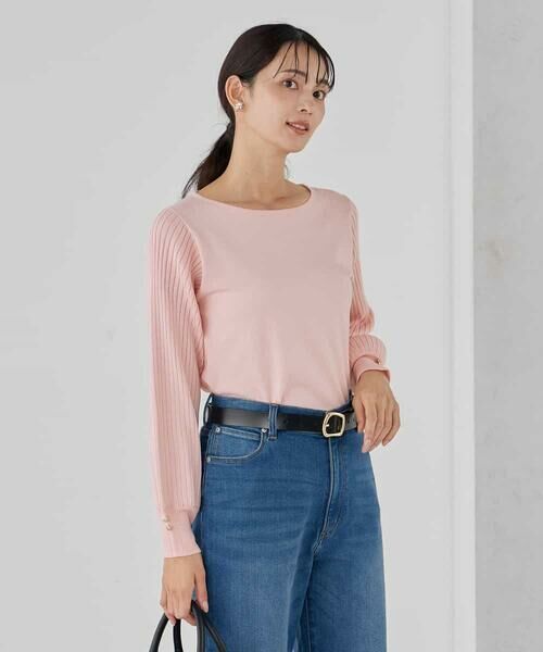 a.v.v / アー・ヴェ・ヴェ ニット・セーター | プリーツスリーブニット | 詳細2