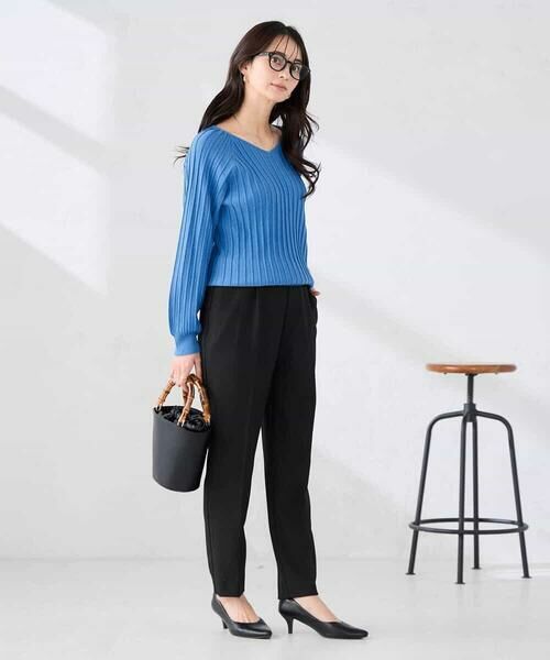 a.v.v / アー・ヴェ・ヴェ ニット・セーター | 【洗える/UVカット】プリーツライクニット | 詳細10