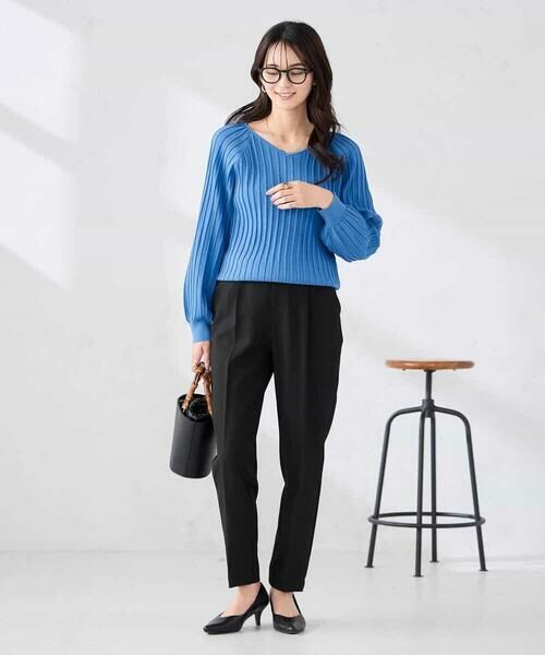 a.v.v / アー・ヴェ・ヴェ ニット・セーター | 【洗える/UVカット】プリーツライクニット | 詳細11