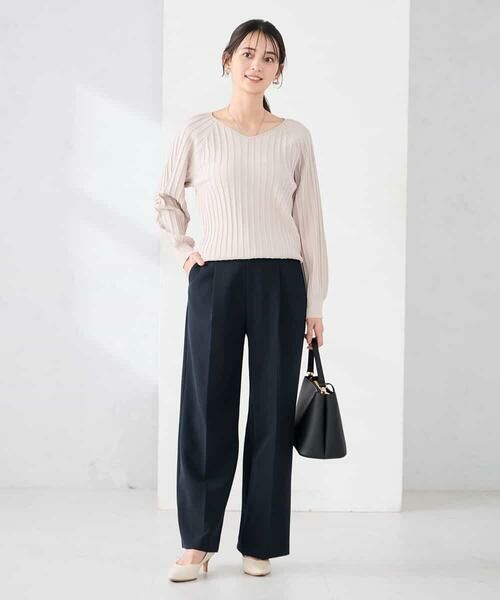 a.v.v / アー・ヴェ・ヴェ ニット・セーター | 【洗える/UVカット】プリーツライクニット | 詳細15