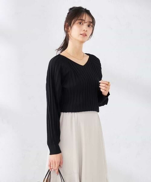 a.v.v / アー・ヴェ・ヴェ ニット・セーター | 【洗える/UVカット】プリーツライクニット | 詳細20