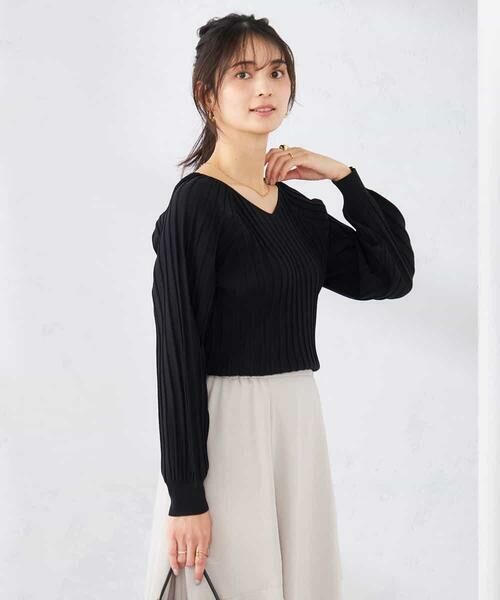 a.v.v / アー・ヴェ・ヴェ ニット・セーター | 【洗える/UVカット】プリーツライクニット | 詳細21