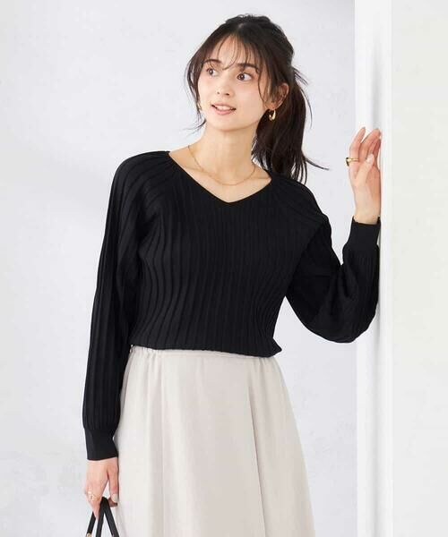 a.v.v / アー・ヴェ・ヴェ ニット・セーター | 【洗える/UVカット】プリーツライクニット | 詳細22