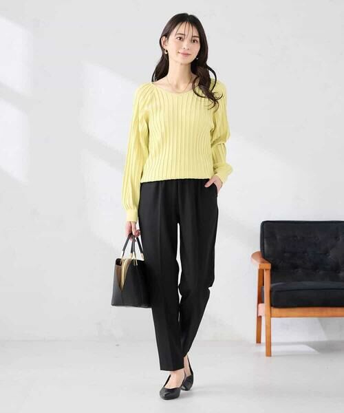 a.v.v / アー・ヴェ・ヴェ ニット・セーター | 【洗える/UVカット】プリーツライクニット | 詳細4