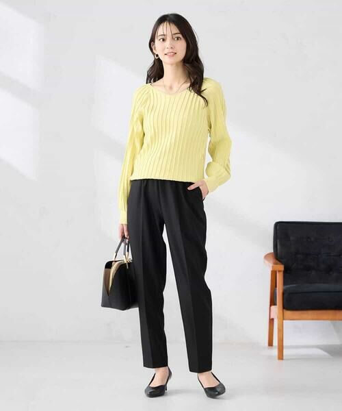 a.v.v / アー・ヴェ・ヴェ ニット・セーター | 【洗える/UVカット】プリーツライクニット | 詳細5