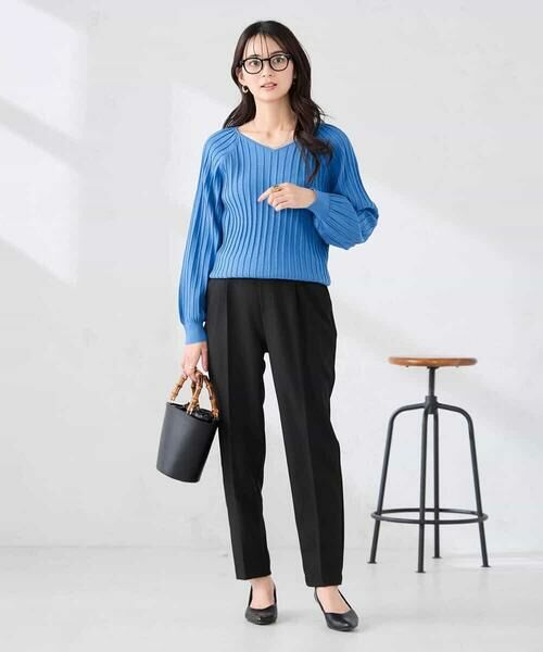 a.v.v / アー・ヴェ・ヴェ ニット・セーター | 【洗える/UVカット】プリーツライクニット | 詳細9