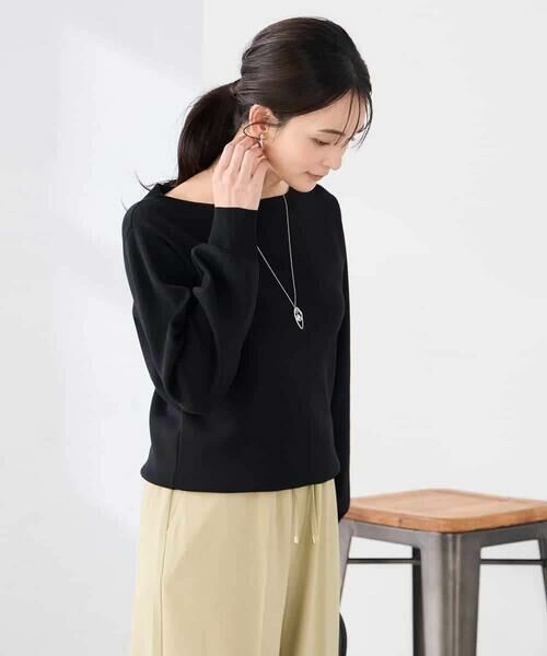 a.v.v / アー・ヴェ・ヴェ ニット・セーター | 【WEB限定/洗える/UVカット】ボートネックパフスリーブニット | 詳細12