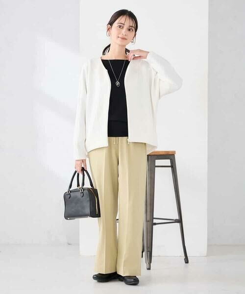 a.v.v / アー・ヴェ・ヴェ ニット・セーター | 【WEB限定/洗える/UVカット】ボートネックパフスリーブニット | 詳細16