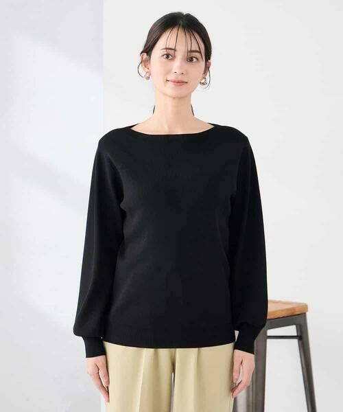 a.v.v / アー・ヴェ・ヴェ ニット・セーター | 【WEB限定/洗える/UVカット】ボートネックパフスリーブニット | 詳細17