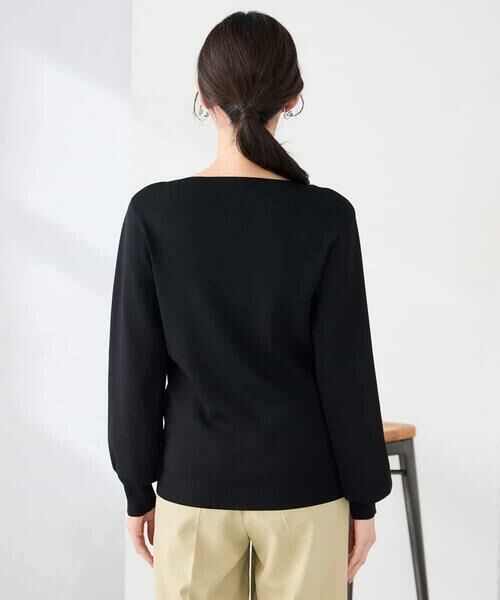 a.v.v / アー・ヴェ・ヴェ ニット・セーター | 【WEB限定/洗える/UVカット】ボートネックパフスリーブニット | 詳細19