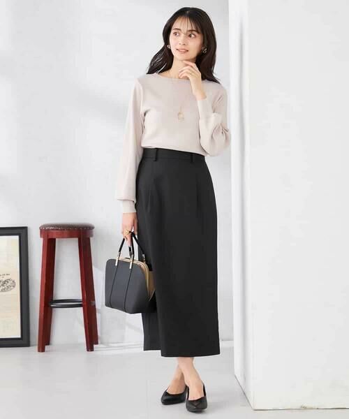 a.v.v / アー・ヴェ・ヴェ ニット・セーター | 【WEB限定/洗える/UVカット】ボートネックパフスリーブニット | 詳細3