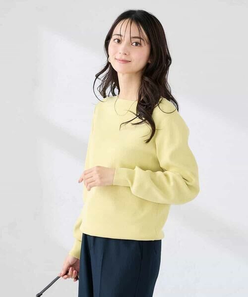 a.v.v / アー・ヴェ・ヴェ ニット・セーター | 【WEB限定/洗える/UVカット】ボートネックパフスリーブニット | 詳細30