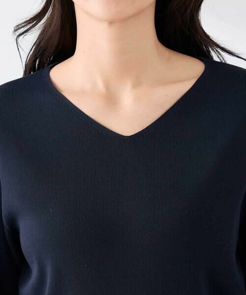a.v.v / アー・ヴェ・ヴェ ニット・セーター | 【WEB限定/洗える/UVカット】Vネックパフスリーブニット | 詳細25
