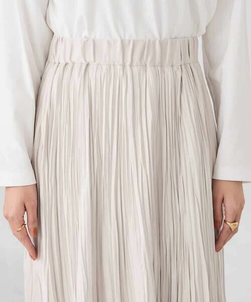a.v.v / アー・ヴェ・ヴェ ロング・マキシ丈スカート | 【洗える】フェイクスエードランダムプリーツスカート | 詳細29