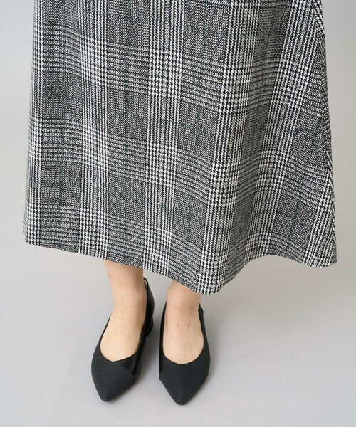a.v.v / アー・ヴェ・ヴェ ロング・マキシ丈スカート | チェック柄フレアスカート | 詳細9