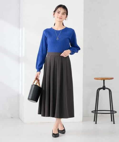 a.v.v / アー・ヴェ・ヴェ ロング・マキシ丈スカート | 落ち感フレアスカート | 詳細11